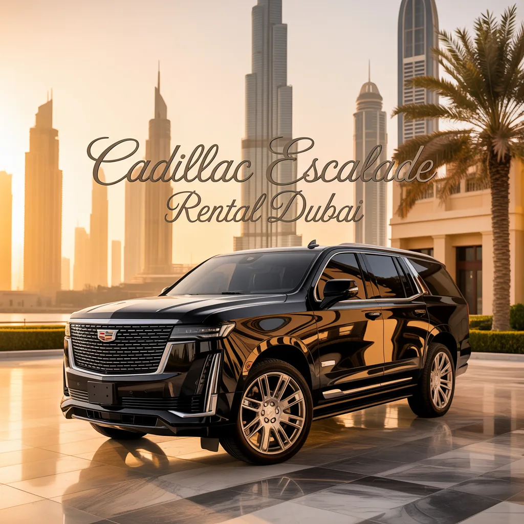 Cadillac Escalade rental Dubai
