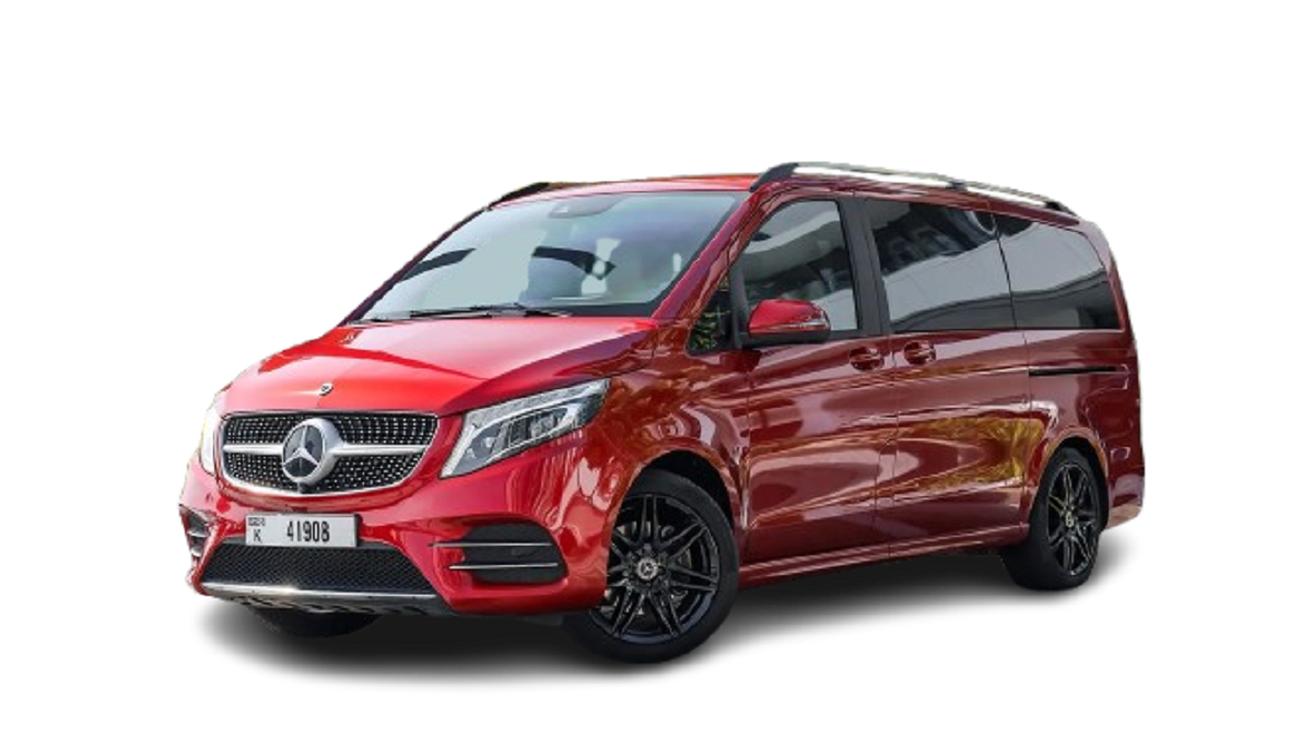 Rent Mercedes V-class 250 executive in Dubai