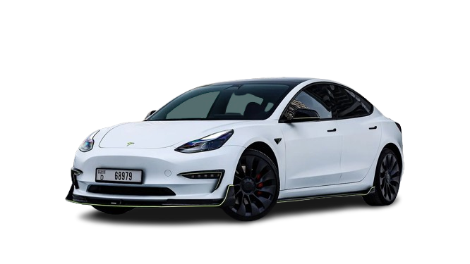 Rent Tesla 3 Performance in Dubai