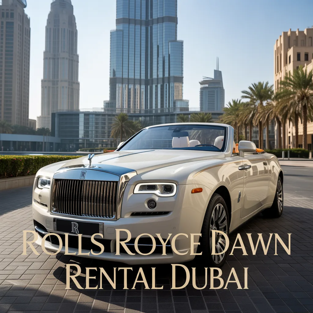 Rolls Royce Dawn rental Dubai