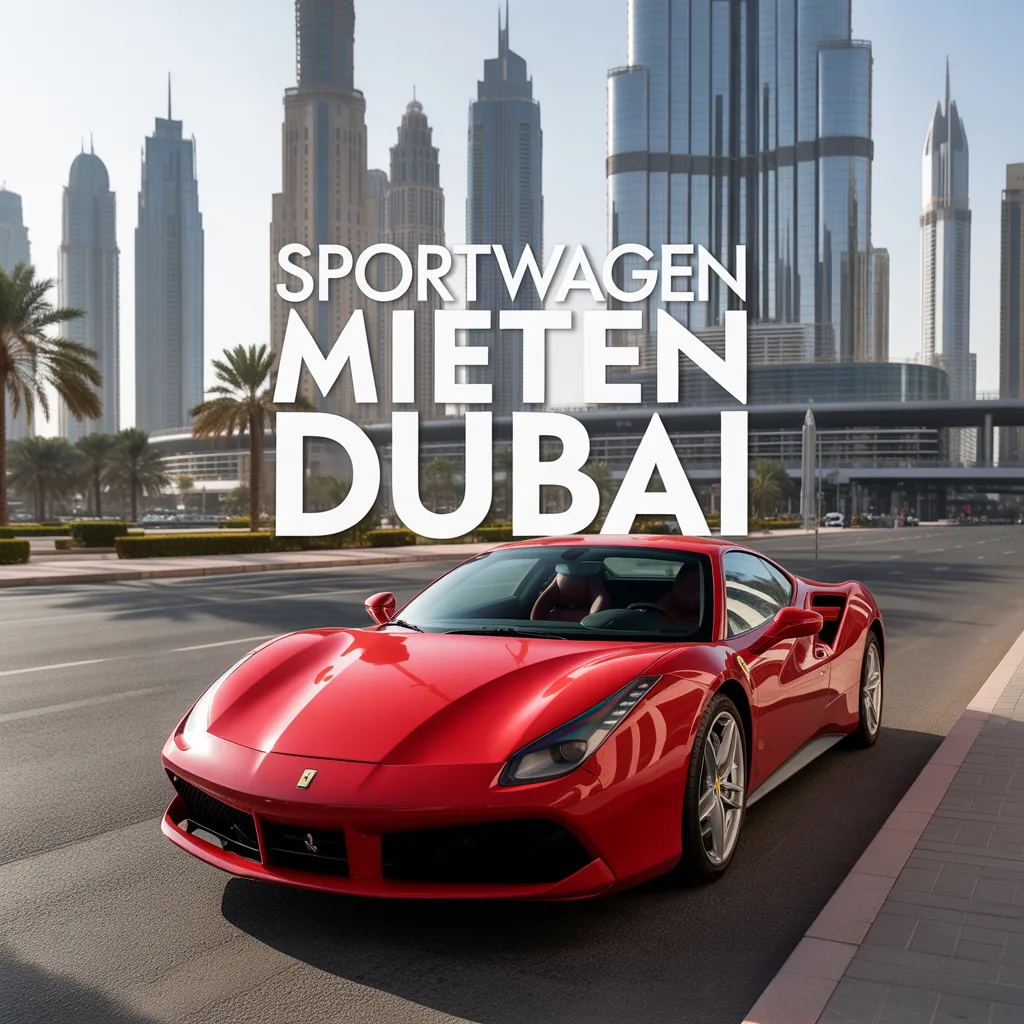Sportwagen mieten Dubai