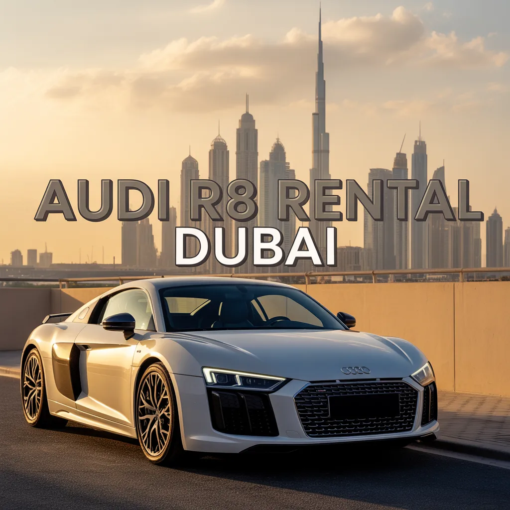 audi r8 rental dubai
