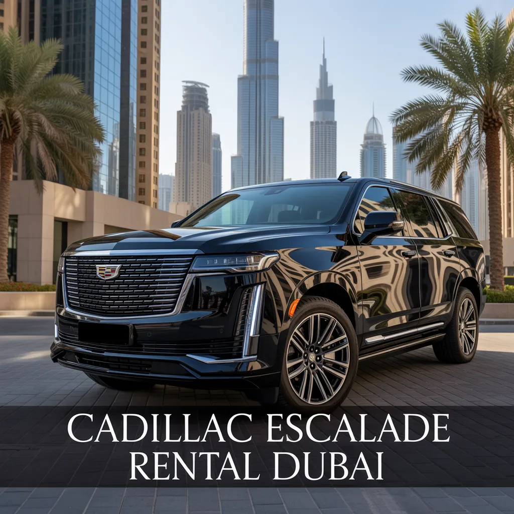 cadillac escalade rent dubai