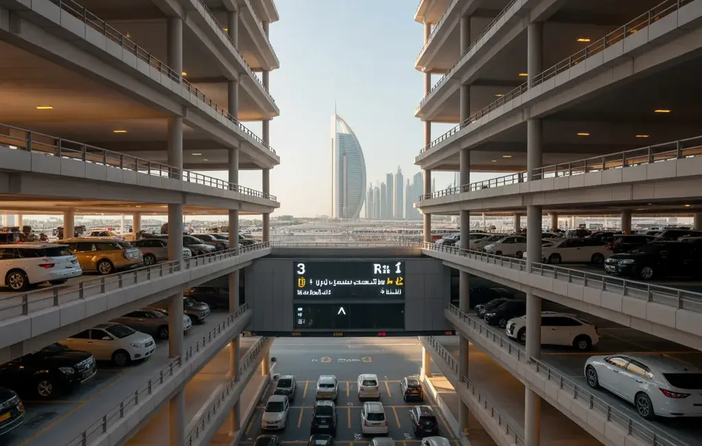 dubai airport parking charges