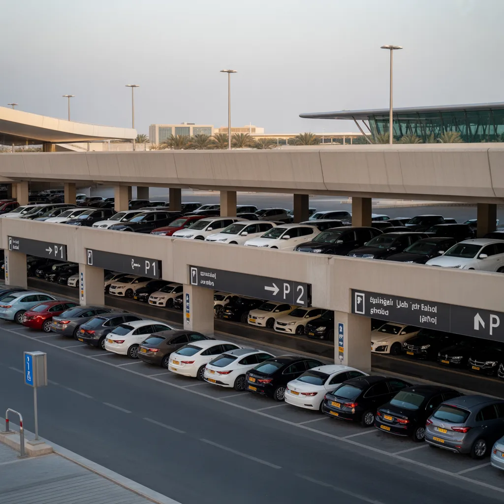 dubai airport terminal 1 parking fee
