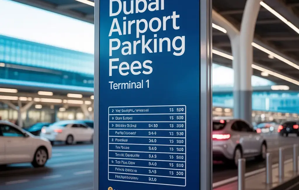 dubai airport terminal 1 arrivals parking
