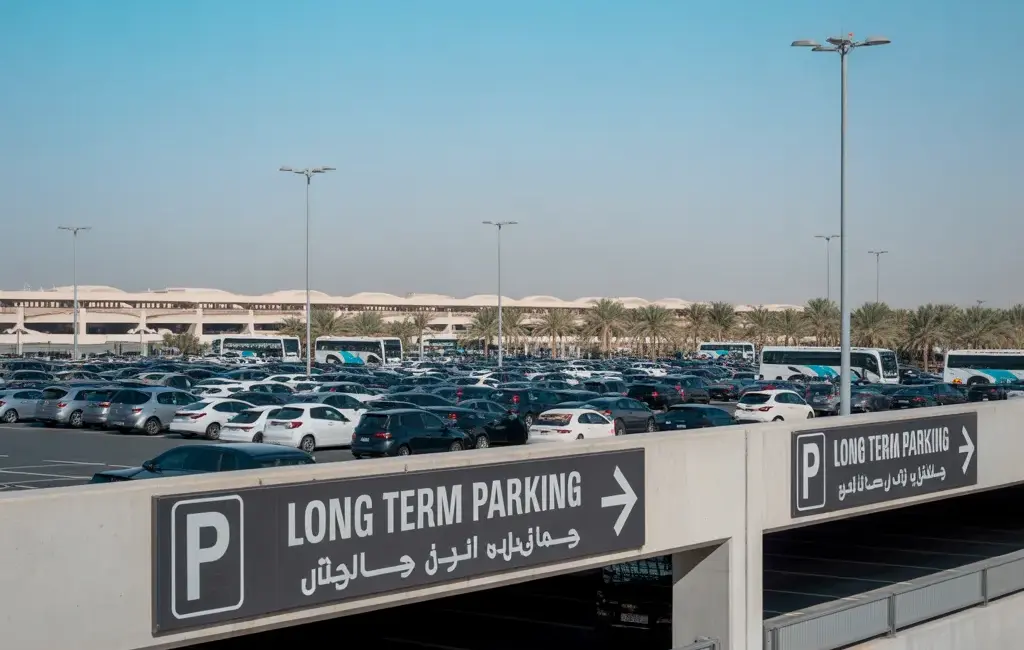 dubai airport terminal 2 parking fee