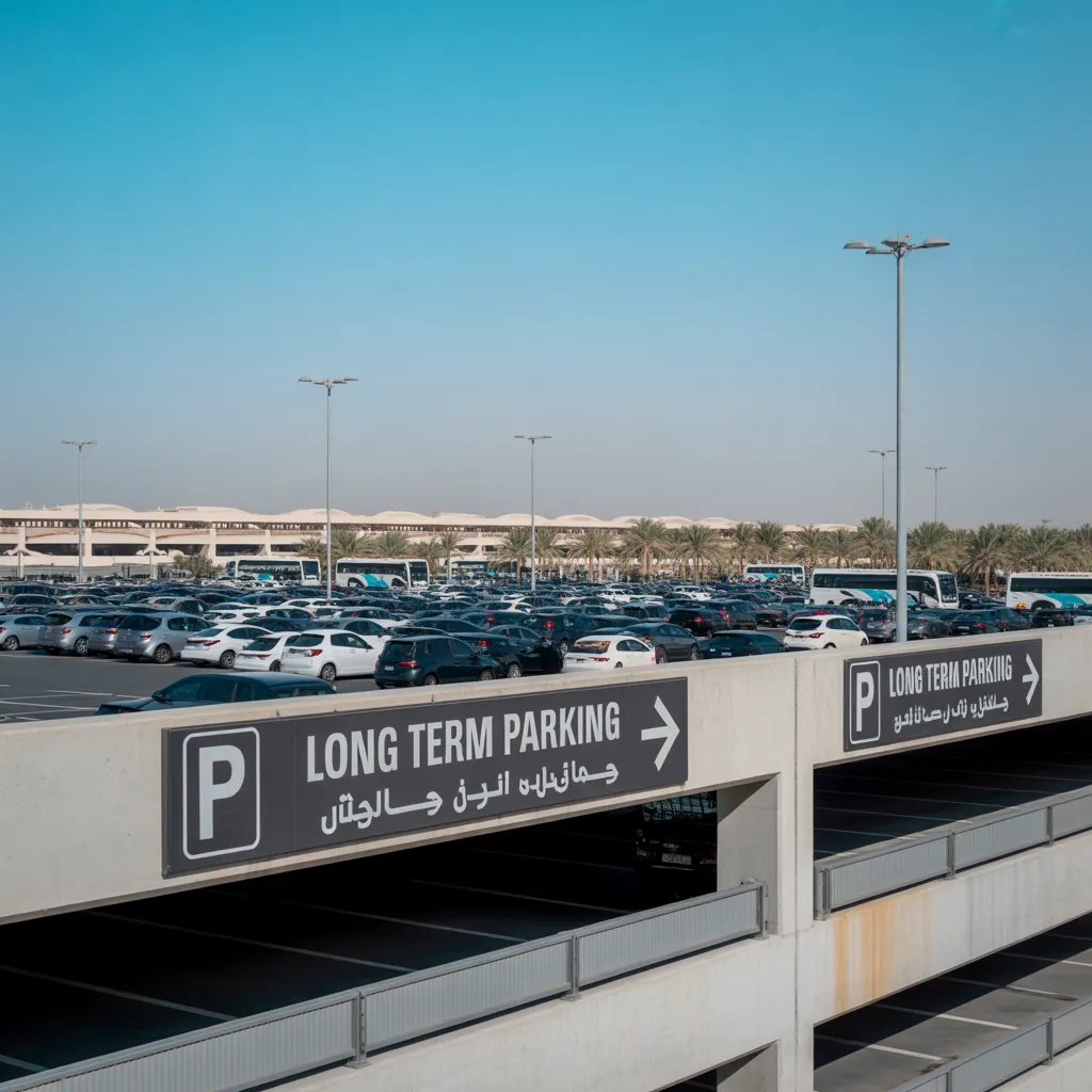dubai airport terminal 2 parking fee