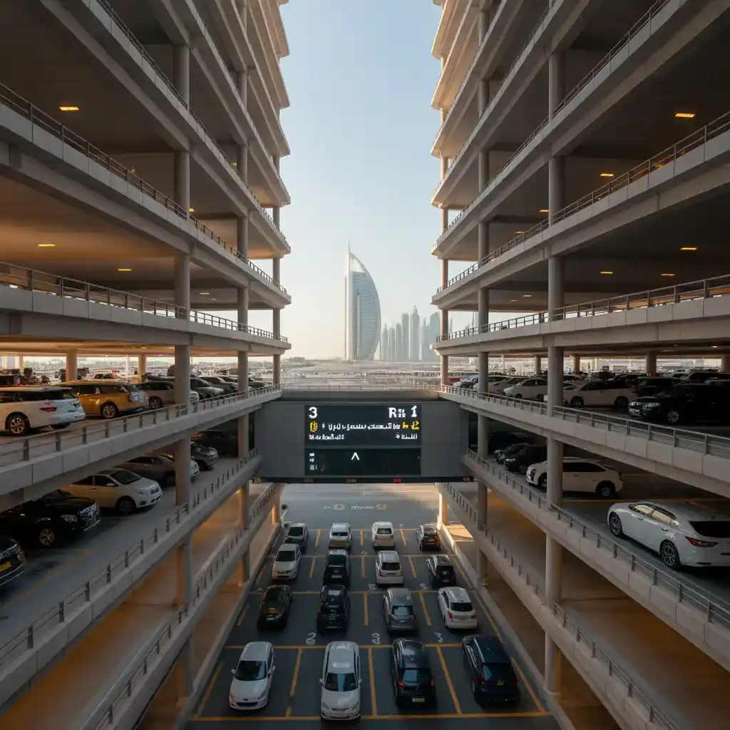 dubai airport terminal 3 parking