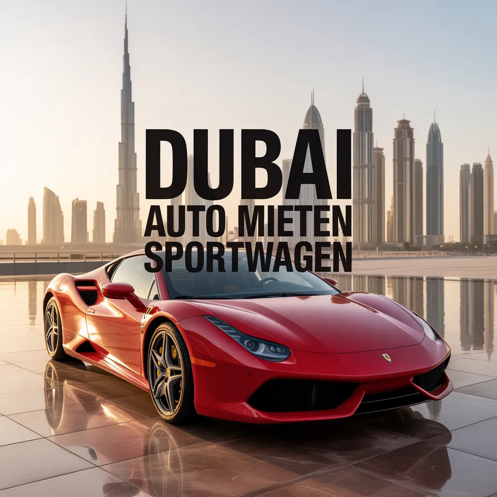 dubai auto mieten sportwagen