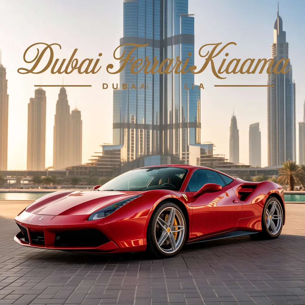 dubai ferrari kiralama