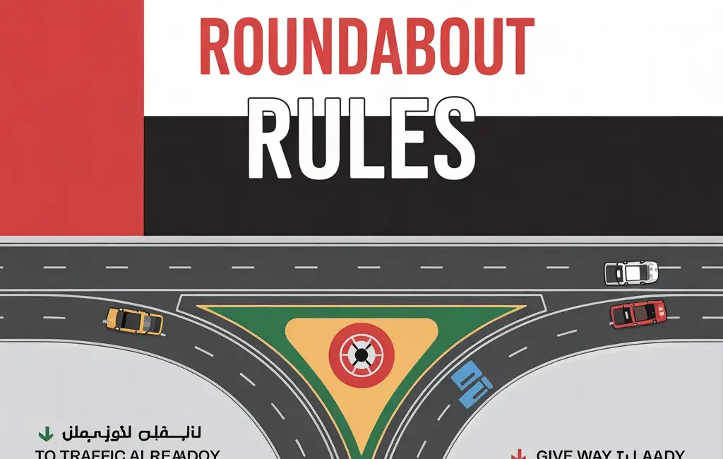 dubai roundabout rules