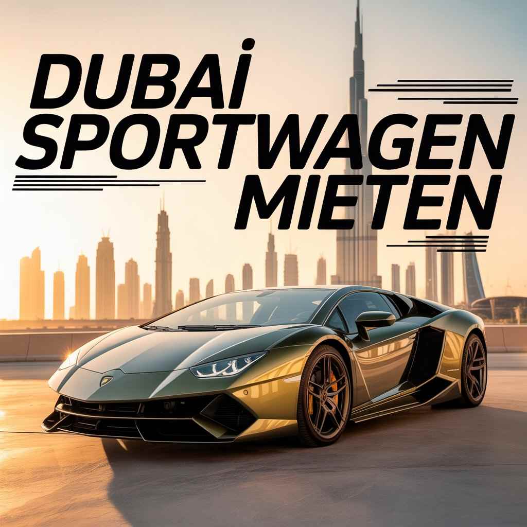 dubai auto mieten sportwagen