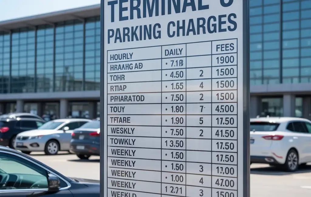 dubai terminal 1 parking fee