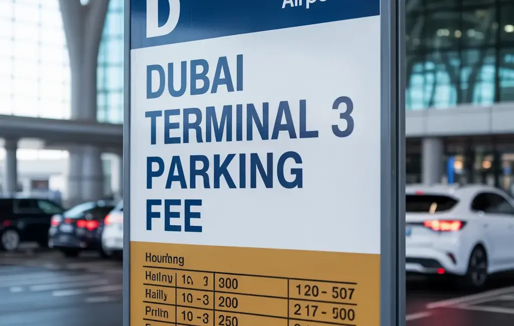 dubai terminal 2 parking fee