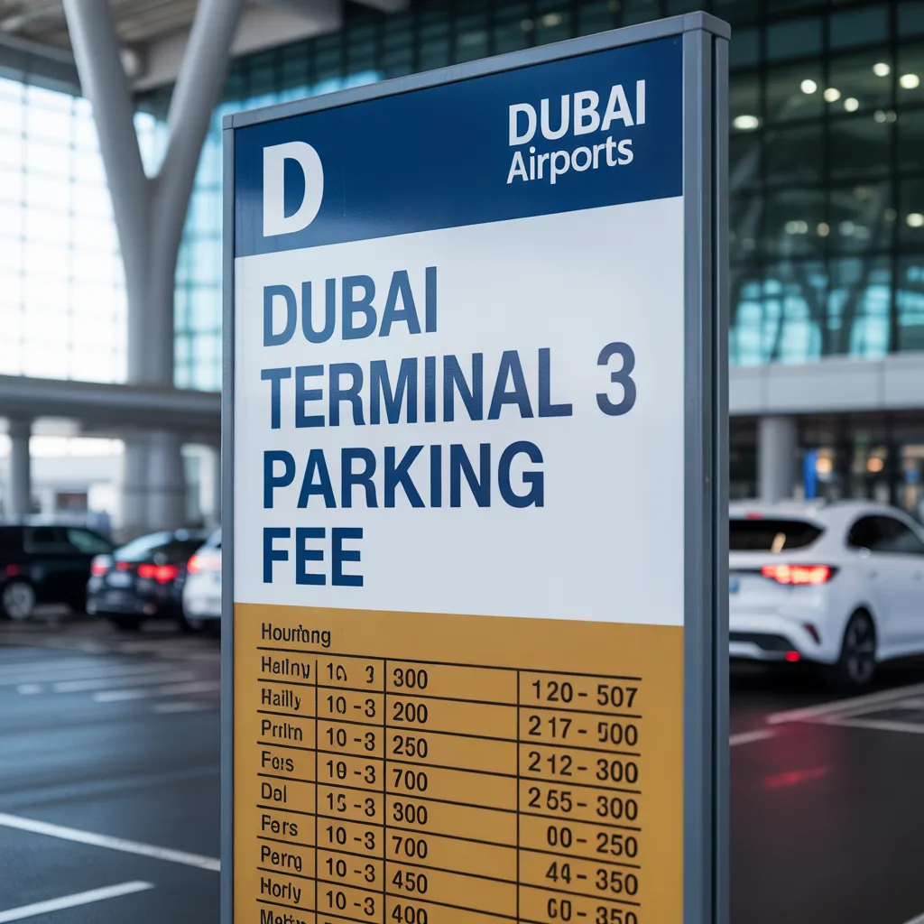dubai terminal 2 parking fee
