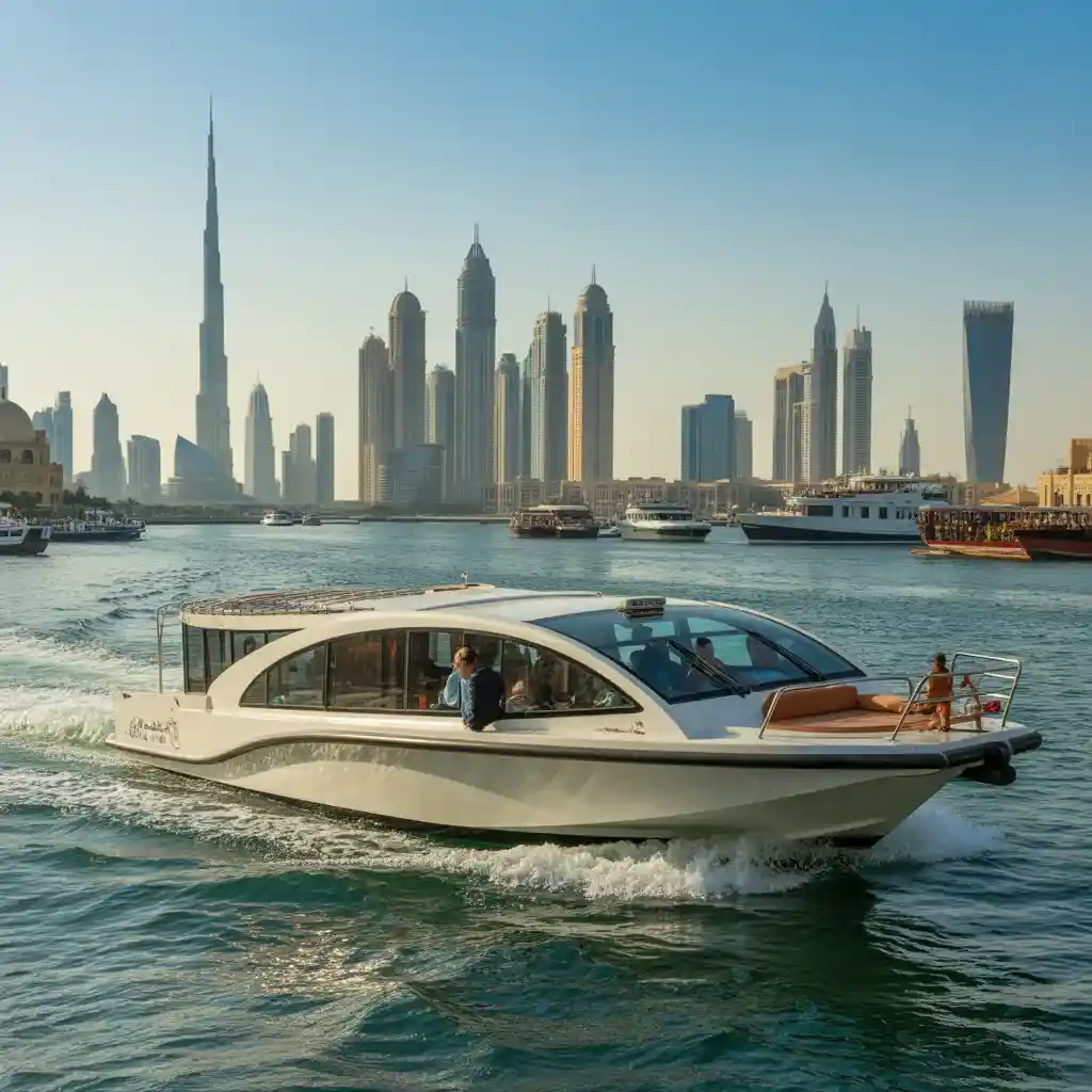 dubai water taxi routes