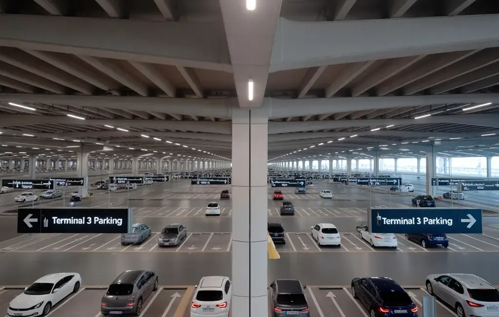 dxb airport parking