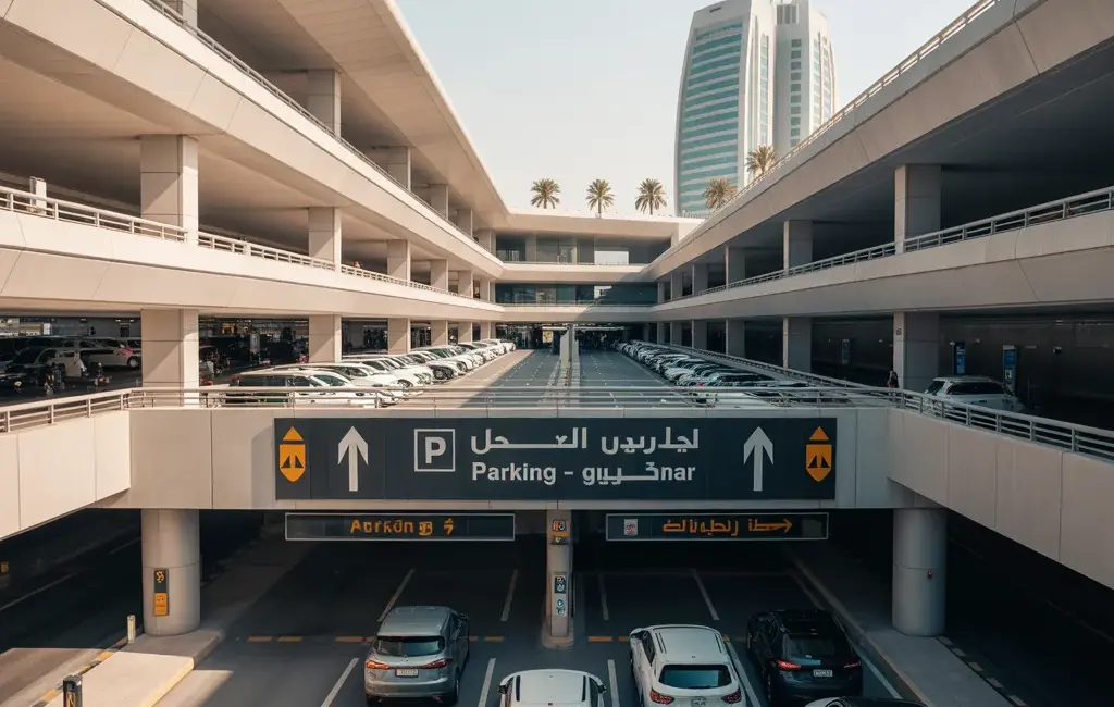 dxb terminal 3 arrivals parking