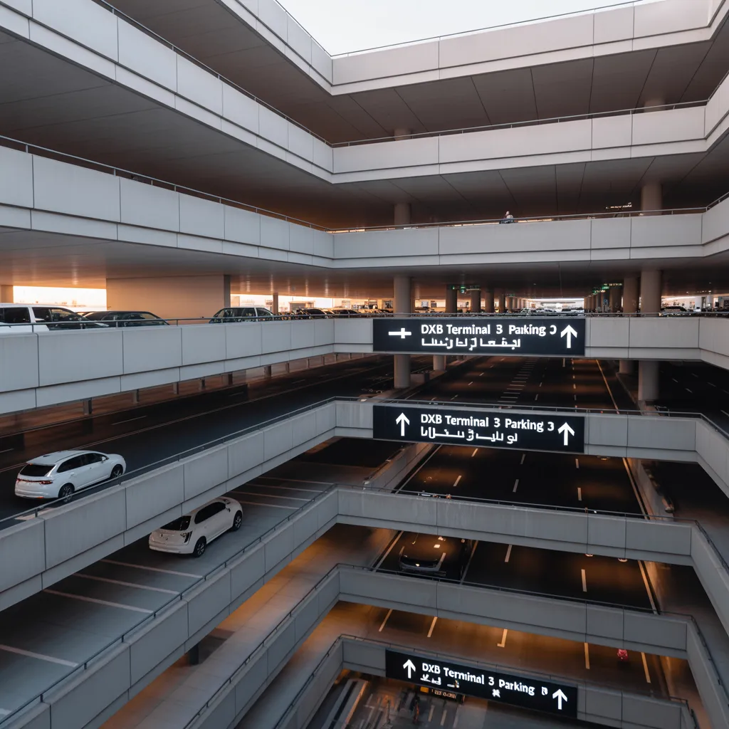 dxb terminal 3 parking