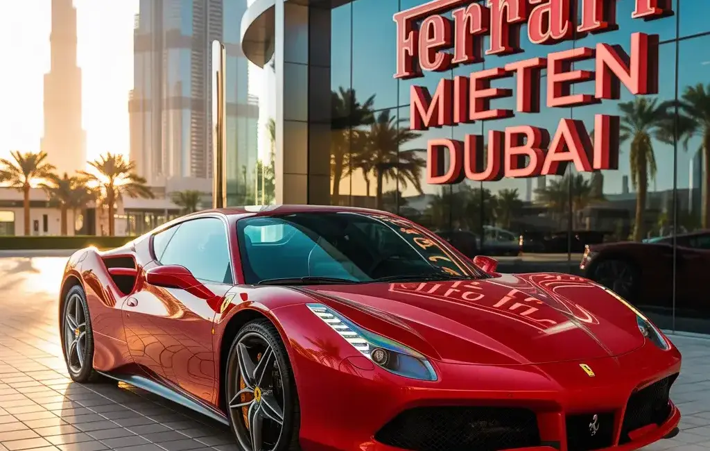 ferrari mieten dubai