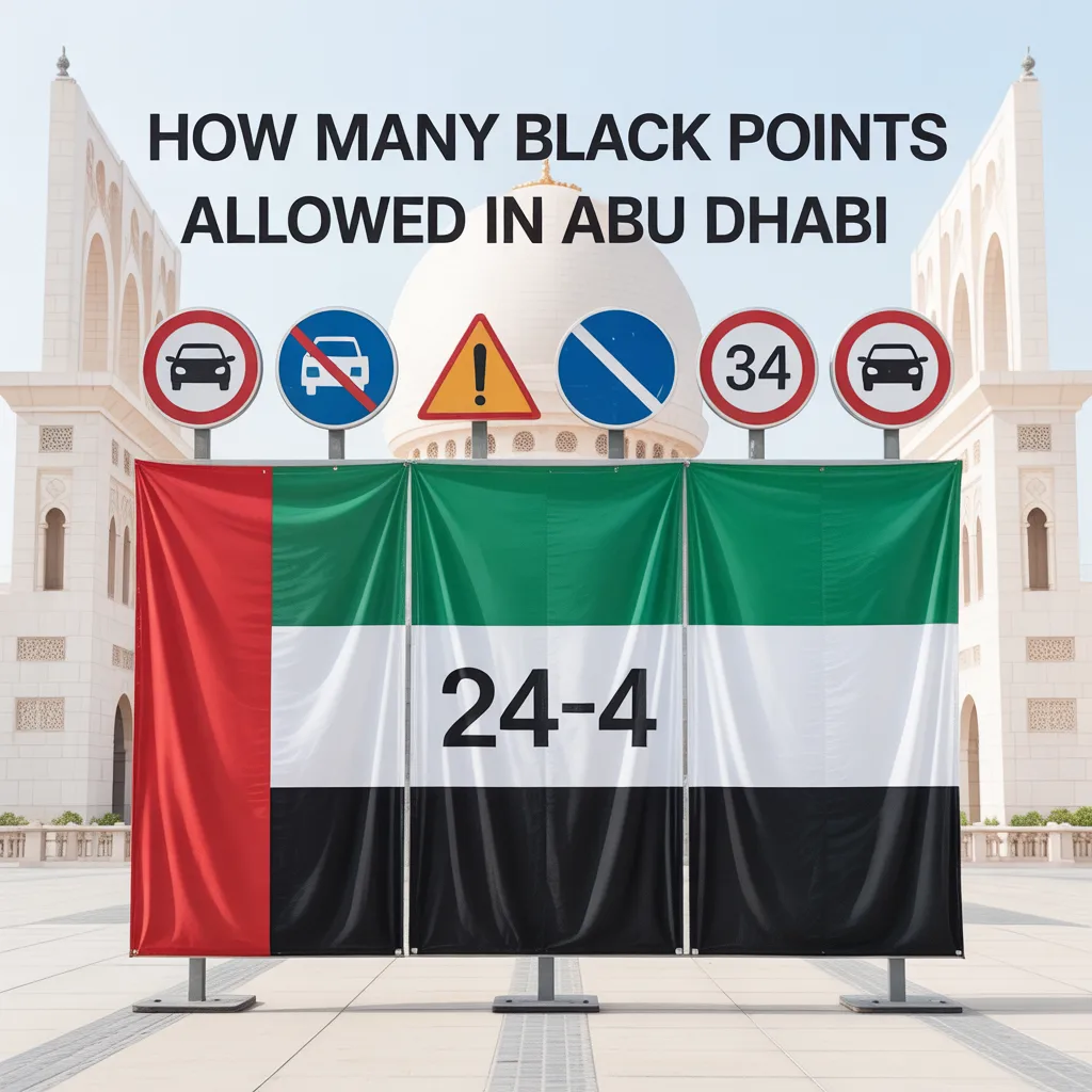 how many black points allowed in abu dhabi