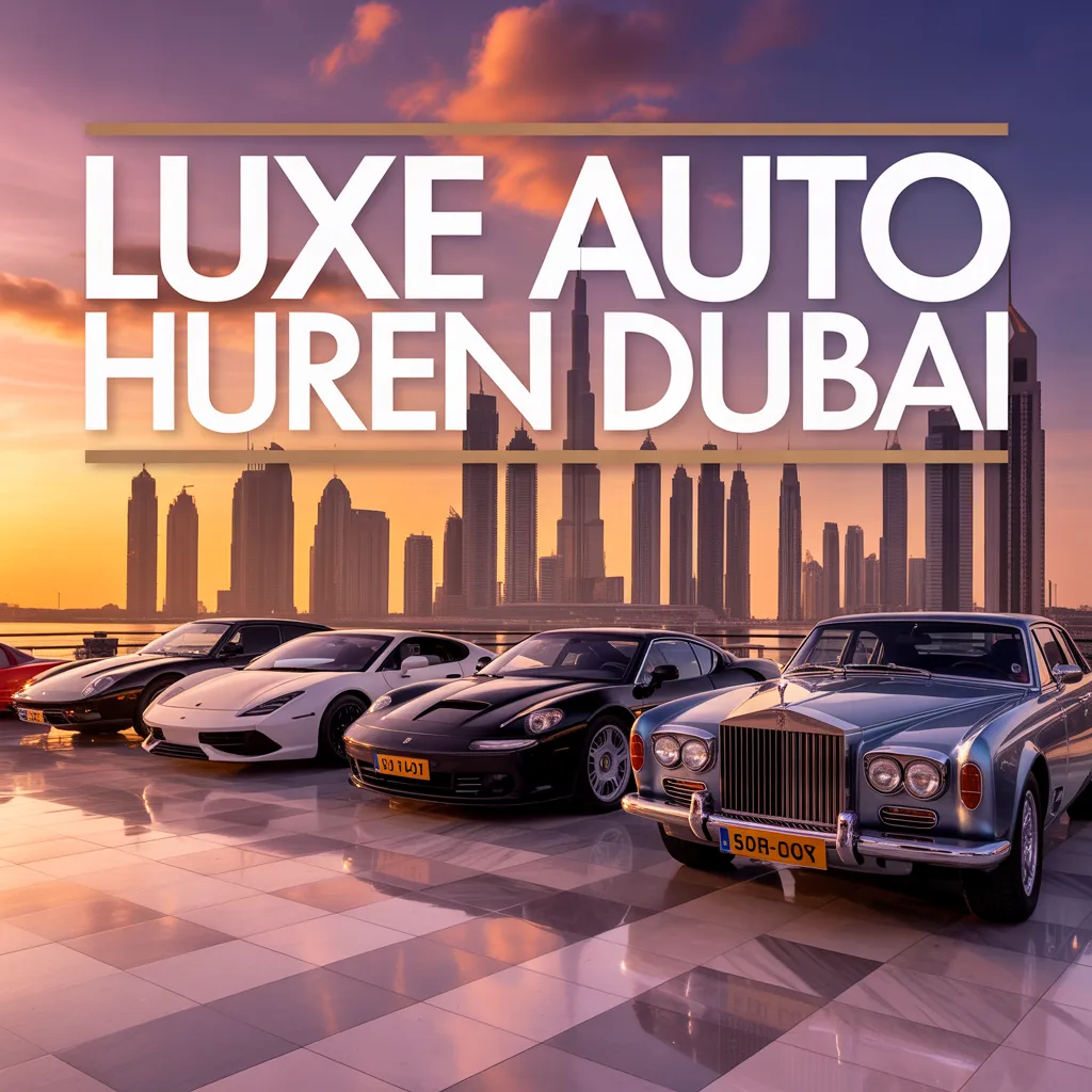 luxe auto huren dubai