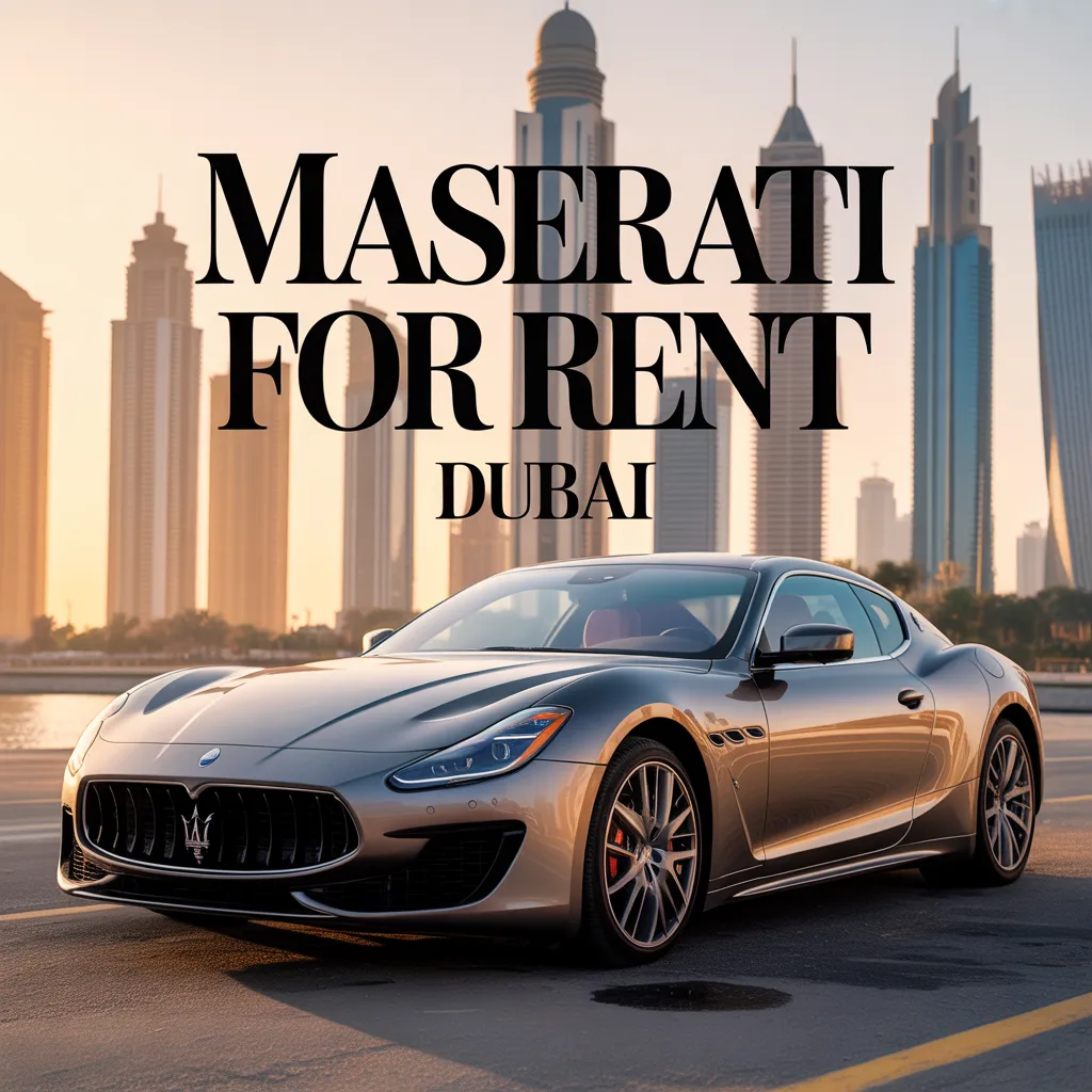 maserati for rent in dubai