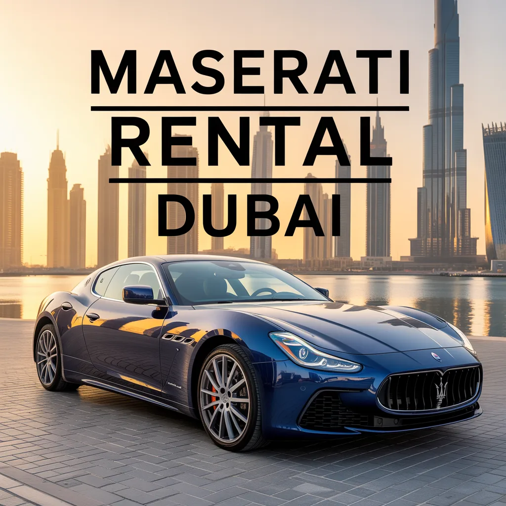 maserati rental dubai