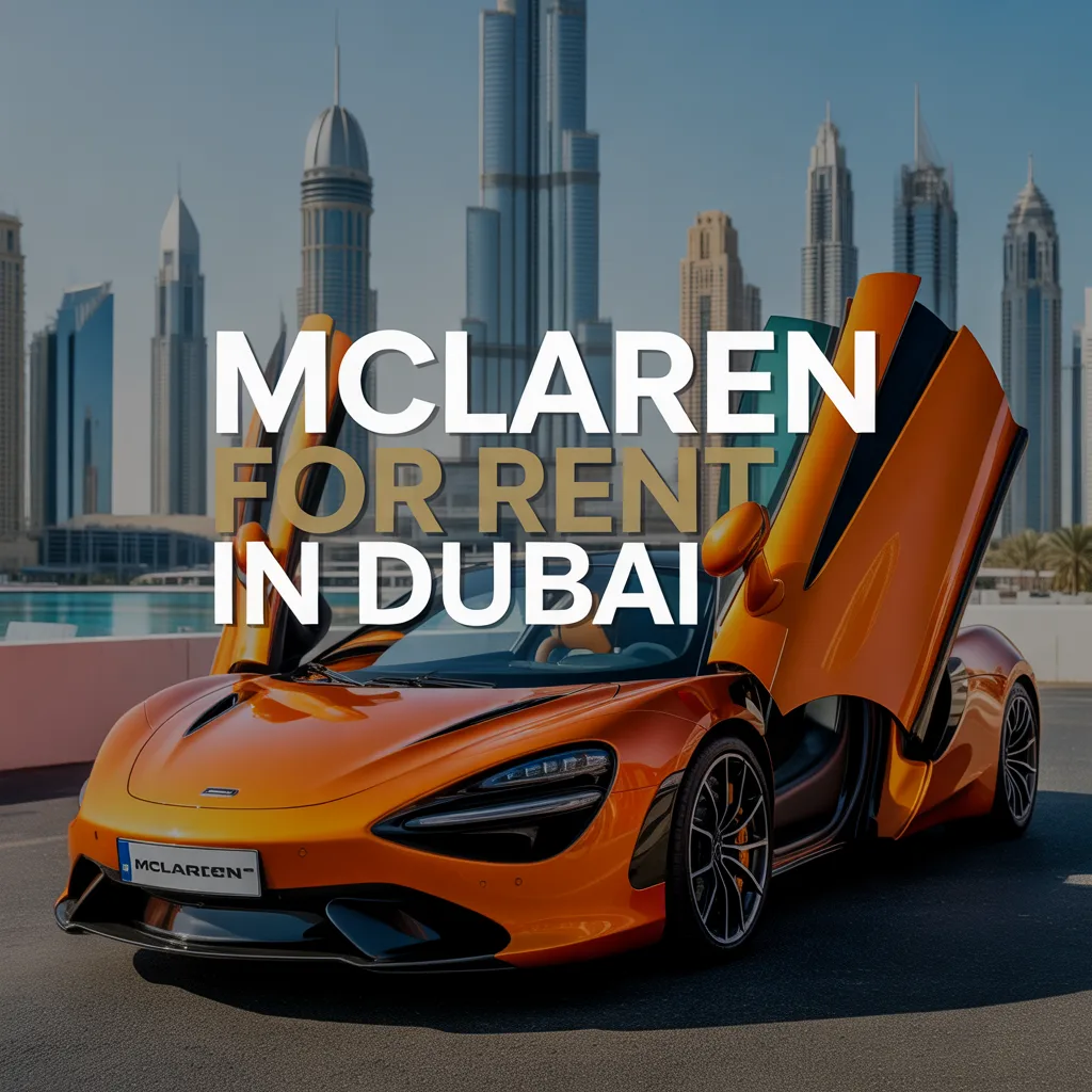 mclaren 720s rent dubai
