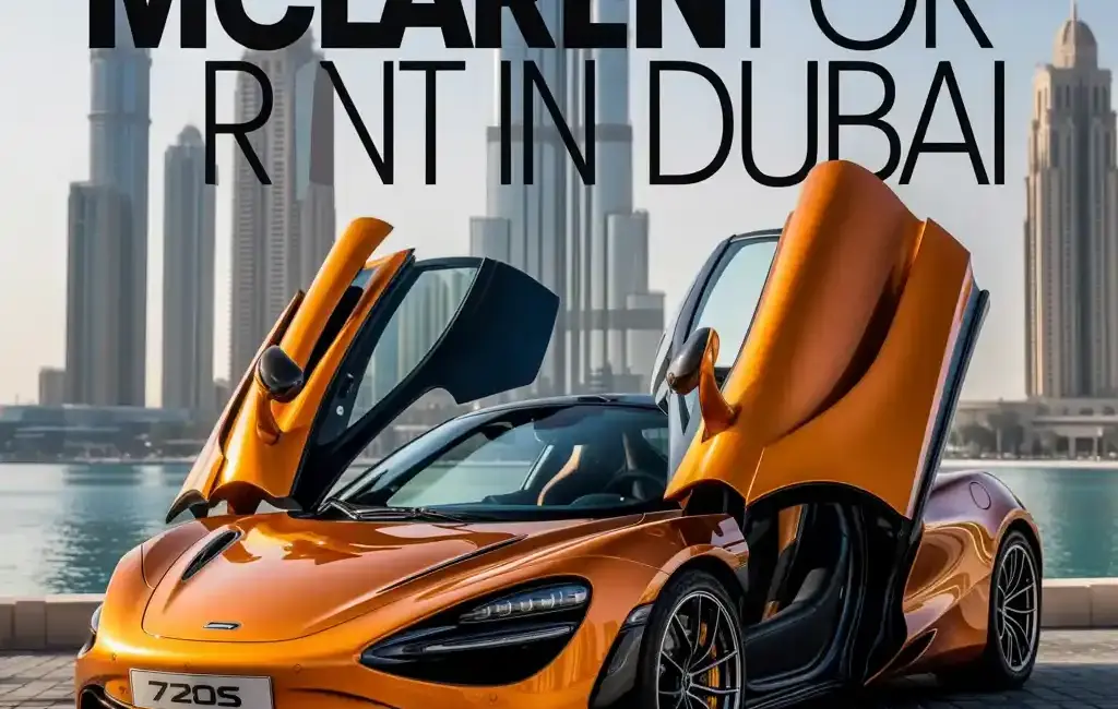 mclaren for rent in dubai
