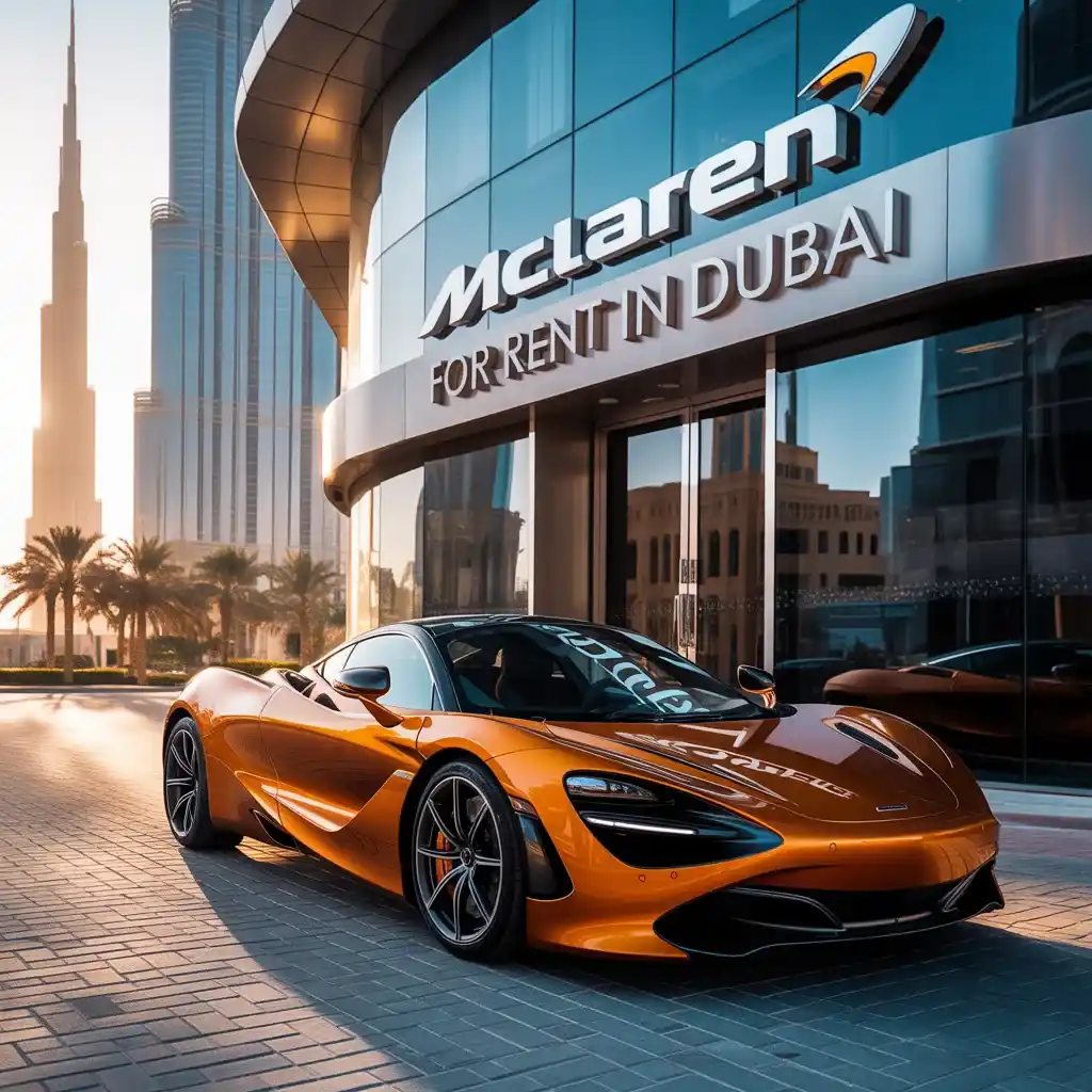 mclaren hire dubai