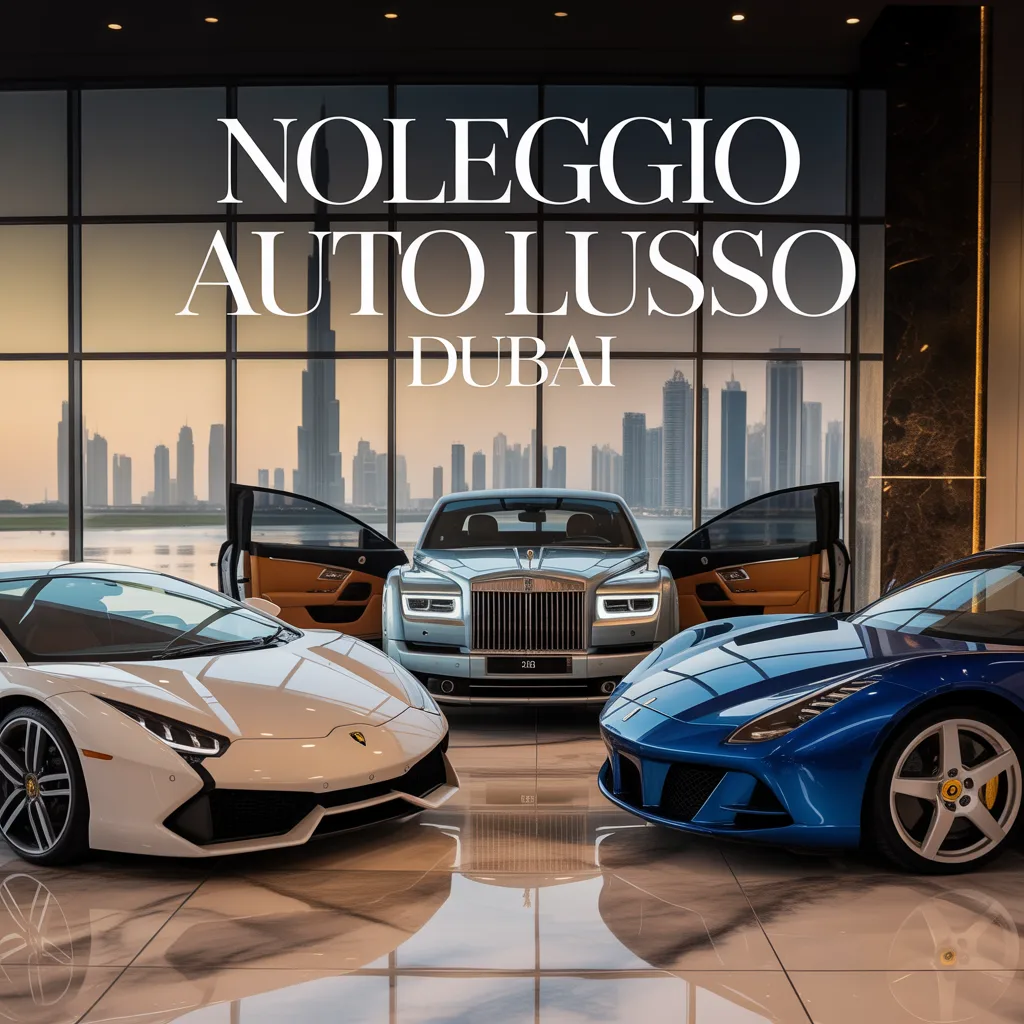 noleggio auto lusso dubai