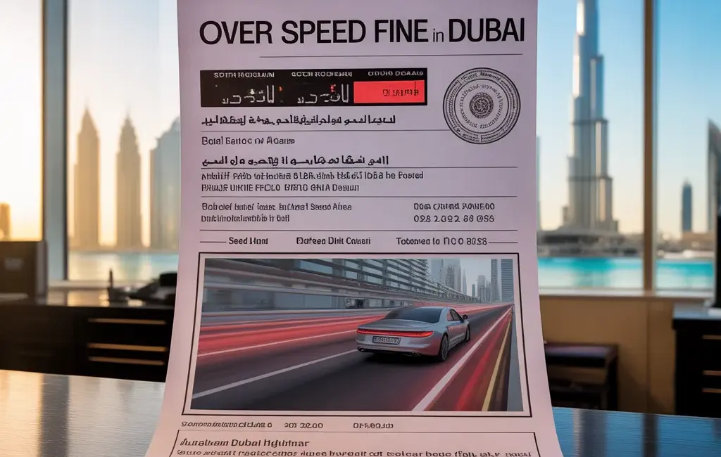 over speed fine in dubai