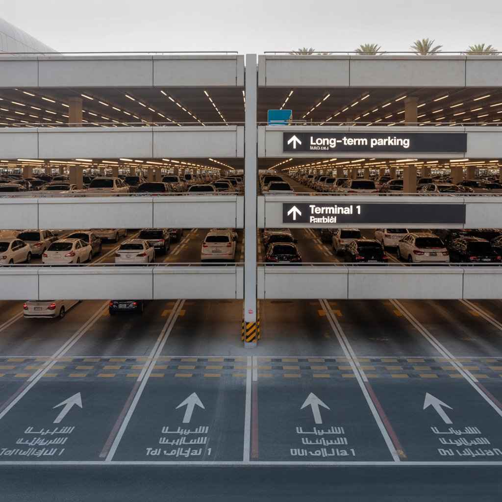 parking at abu dhabi airport