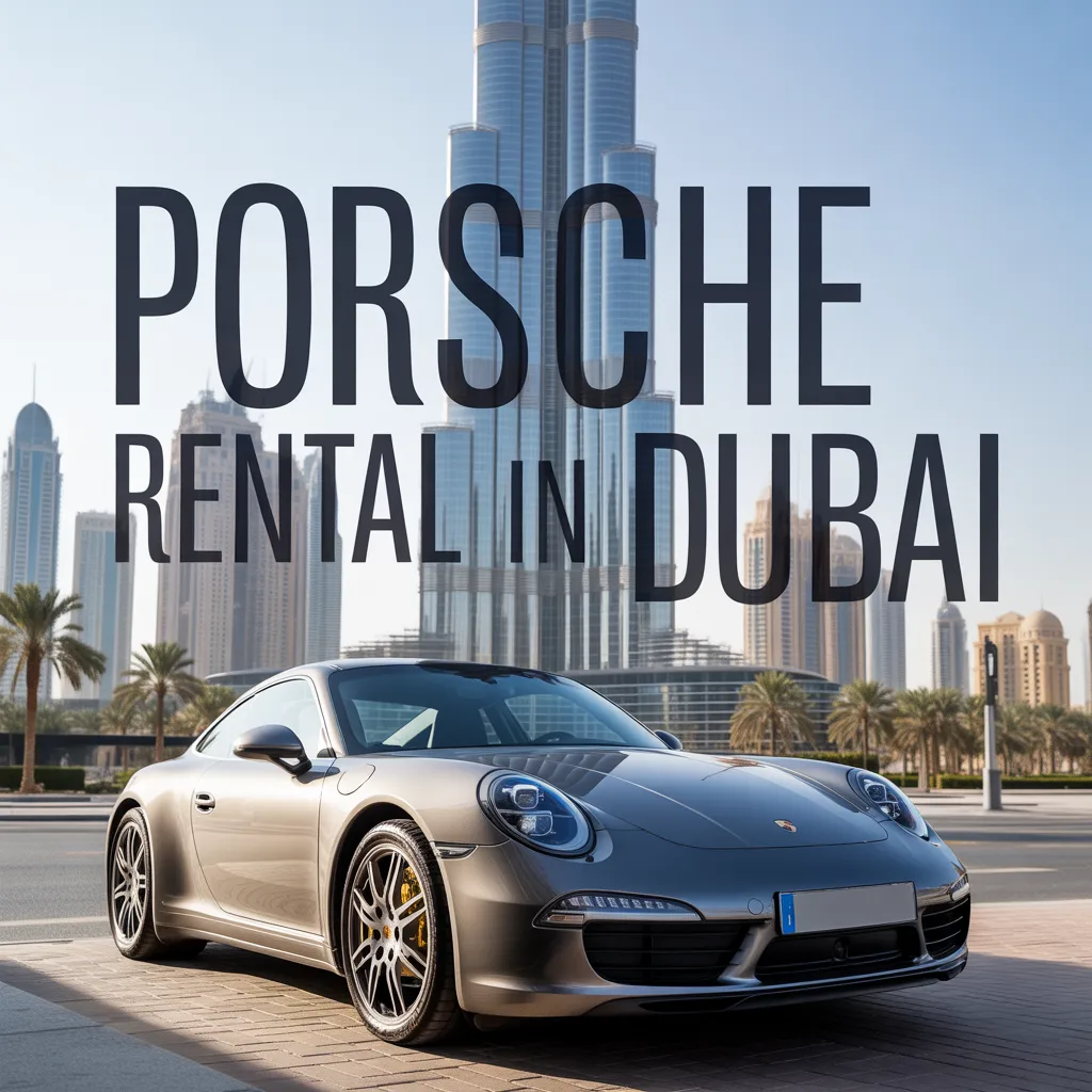 porsche rental in dubai