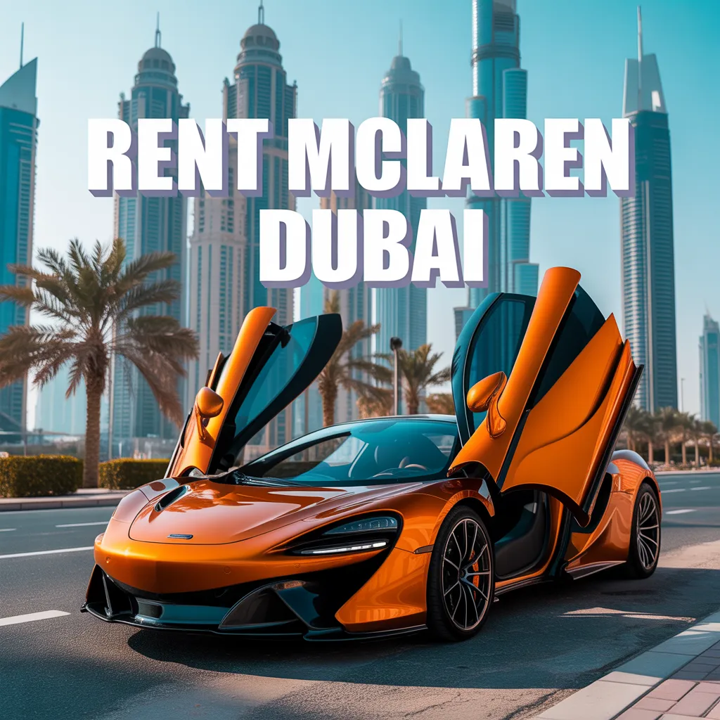 rent mclaren in dubai