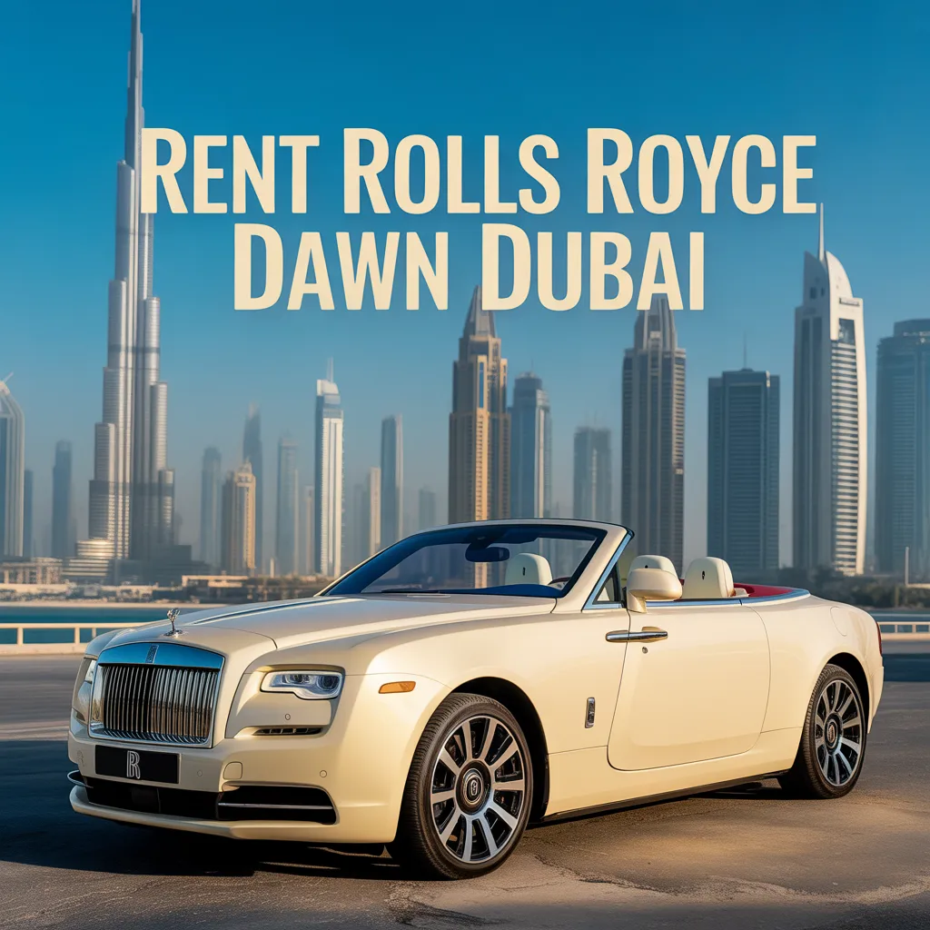 rent rolls royce dawn dubai