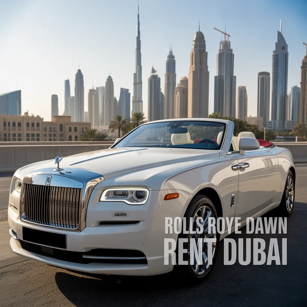 rolls royce dawn rent dubai