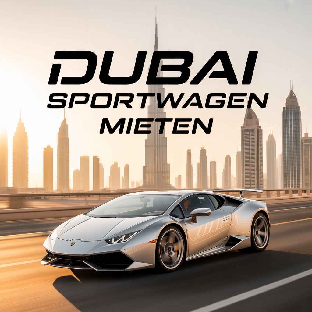 sportwagen dubai mieten
