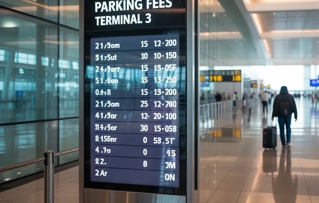 terminal 1 arrivals parking