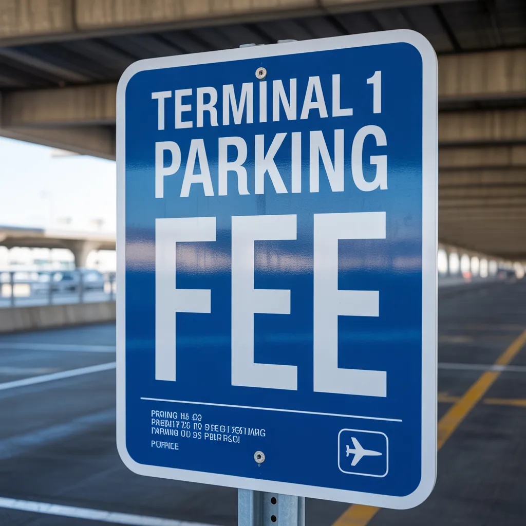 terminal 1 parking fee