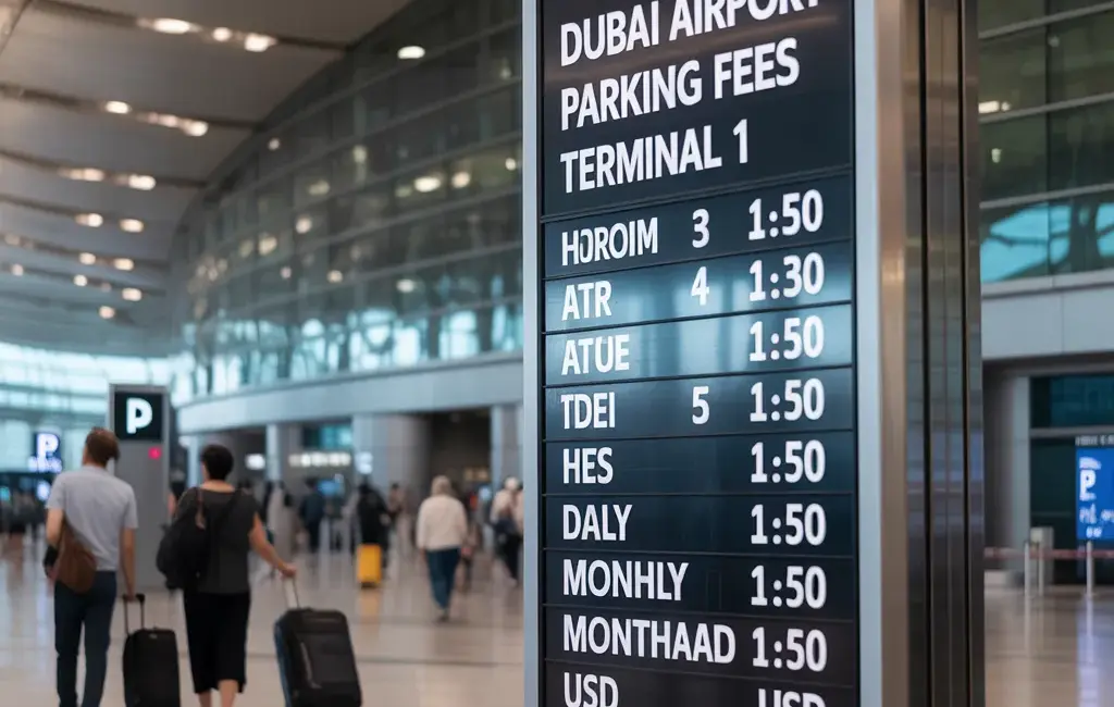 terminal 3 parking fee