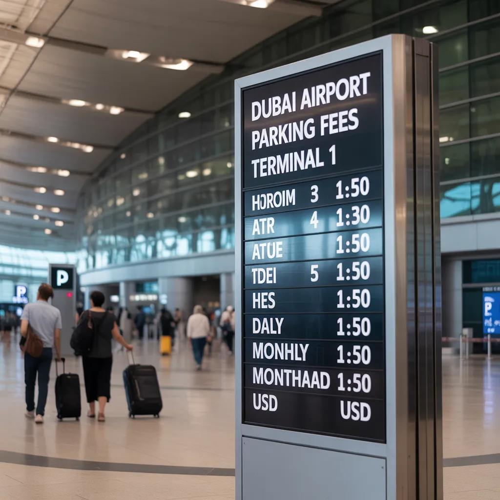 terminal 3 parking fee