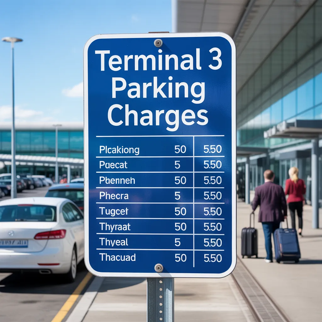 terminal 3 parking