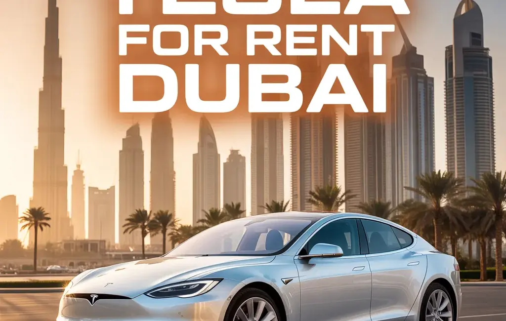tesla for rent dubai