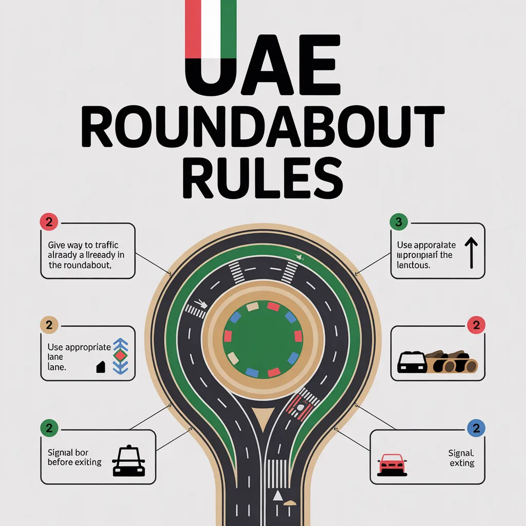 uae roundabout rules