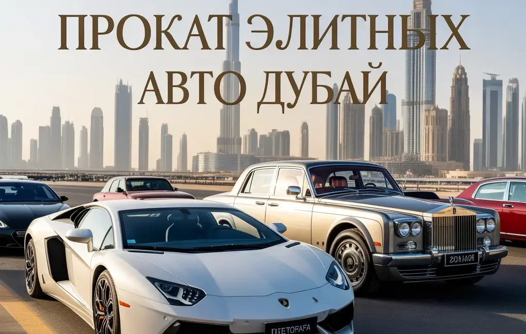 аренда люксовых авто в дубае