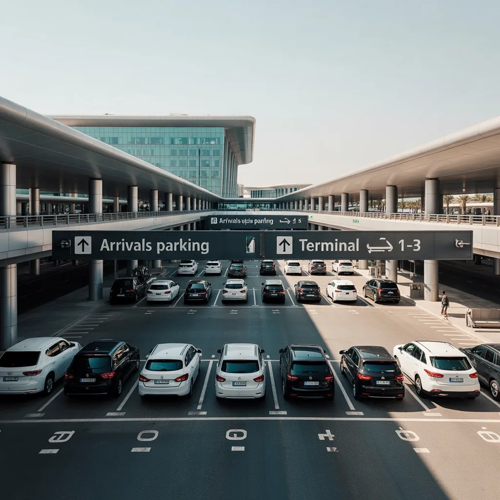 abu dhabi airport arrivals parking