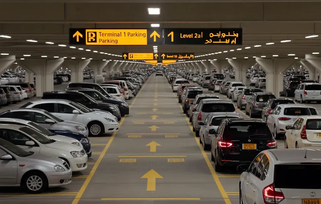 abu dhabi airport parking free